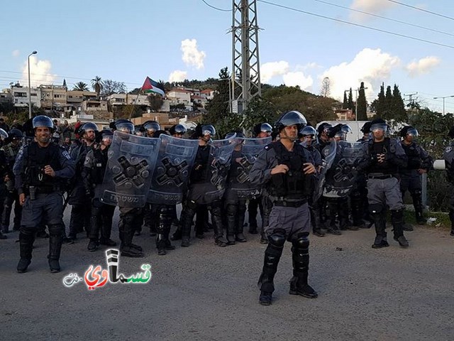 فيديو: اكثر من 20 الف مشارك في المظاهرة القطرية والشرطة تفرق المتظاهرين بالقنابل ومواجهات واعتقالات وإصابات